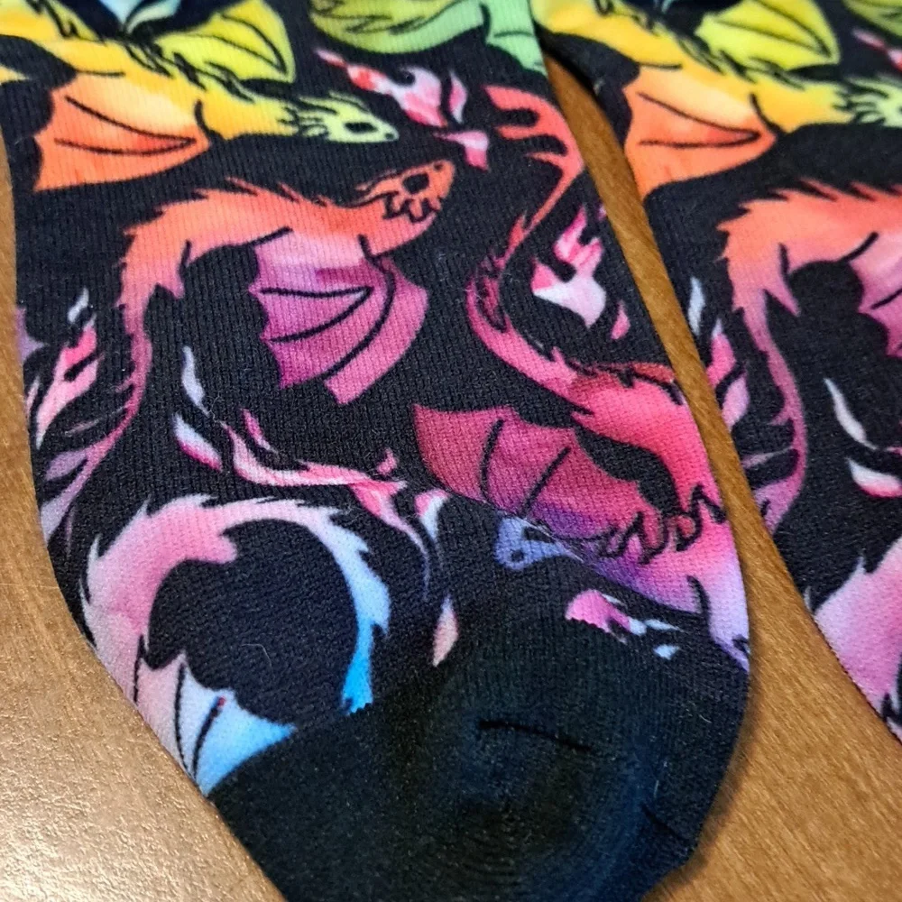 Unisex Dragon Socks/ BUNDLE ONLY - Picture 3 of 3
